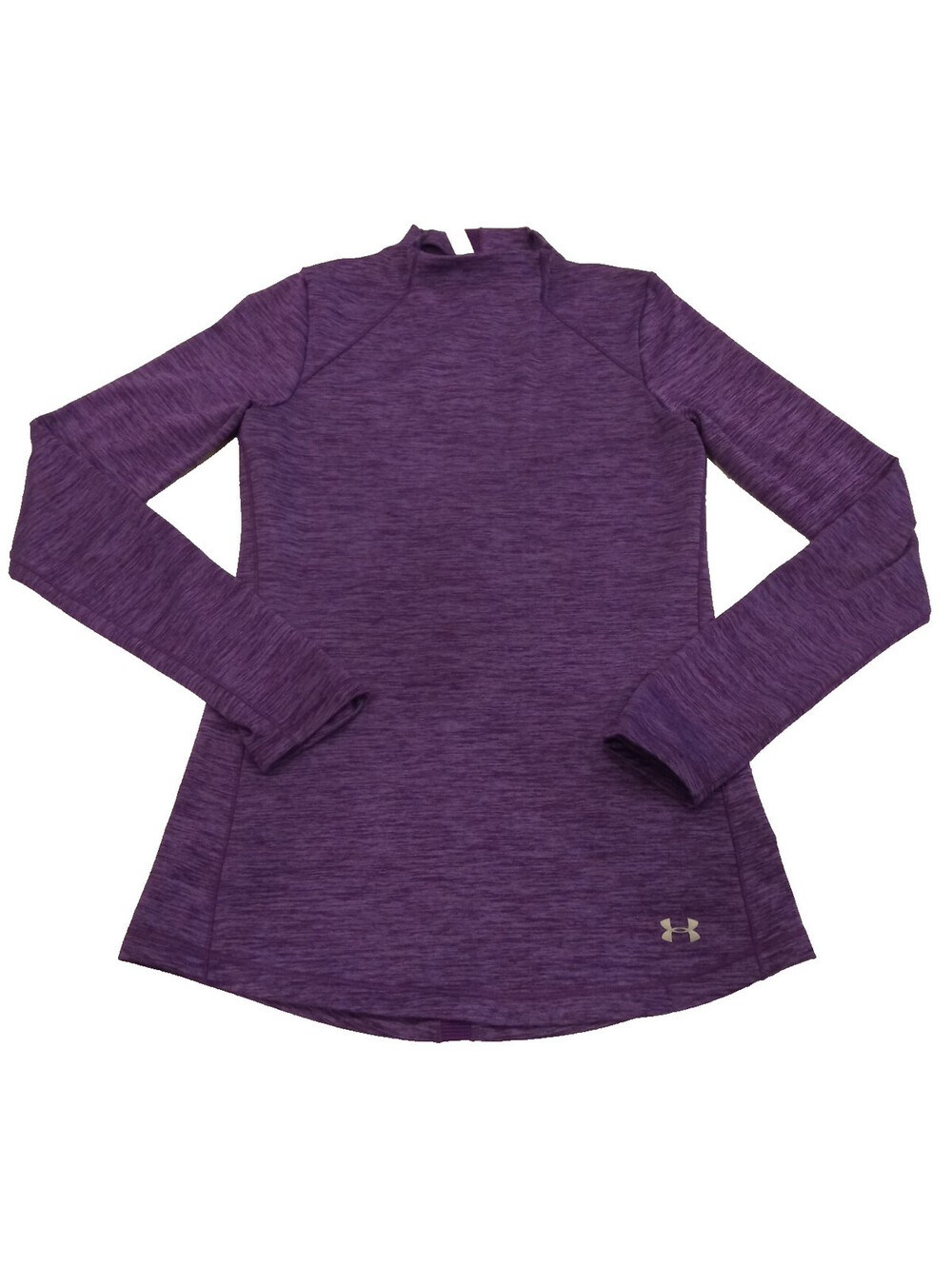 Under Armour Tech Twist 1/2 Zip Womens XS Purple Pullover Metallic Logo XS